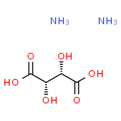 ChemSpider 2D Image | D-(-)-Tartaric acid diammonium salt | C4H12N2O6