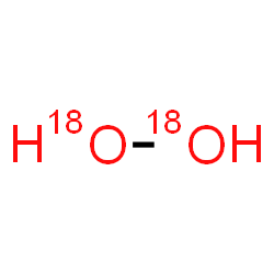 ChemSpider 2D Image | (~18~O_2_)Hydrogen peroxide | H218O2