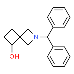 ChemSpider 2D Image | 2-Benzhydryl-2-azaspiro[3.3]heptan-5-ol | C19H21NO