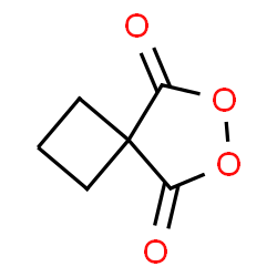 ChemSpider 2D Image | Cyclobutane malonyl peroxide | C6H6O4
