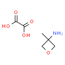 ChemSpider 2D Image | 3-Methyl-3-oxetanamine ethanedioate (1:1) | C6H11NO5