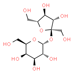 ChemSpider 2D Image | alpha-D-Fructofuranosyl alpha-D-galactopyranoside | C12H22O11