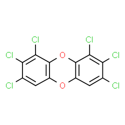 ChemSpider 2D Image | Hcdd mixture | C12H2Cl6O2