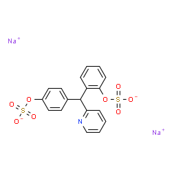 ChemSpider 2D Image | 2,4'-isomersodium picosulfate | C18H13NNa2O8S2
