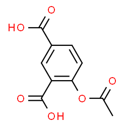 ChemSpider 2D Image | 4-Acetoxyisophthalic acid | C10H8O6