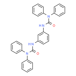 ChemSpider 2D Image | 3,3'-(1,3-Phenylene)bis(1,1-diphenylurea) | C32H26N4O2
