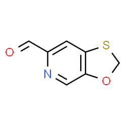 ChemSpider 2D Image | [1,3]Oxathiolo[5,4-c]pyridine-6-carbaldehyde | C7H5NO2S