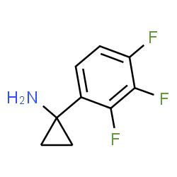 ChemSpider 2D Image | 1-(2,3,4-Trifluorophenyl)cyclopropanamine | C9H8F3N