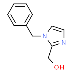 ChemSpider 2D Image | 1-Benzylimidazole-2-methanol | C11H12N2O