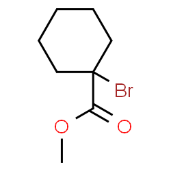 ChemSpider 2D Image | Methyl 1-bromocyclohexanecarboxylate | C8H13BrO2