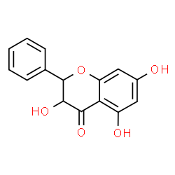 ChemSpider 2D Image | pinobanksin | C15H12O5