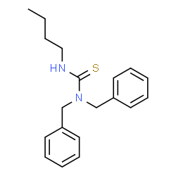 ChemSpider 2D Image | 1,1-Dibenzyl-3-butylthiourea | C19H24N2S