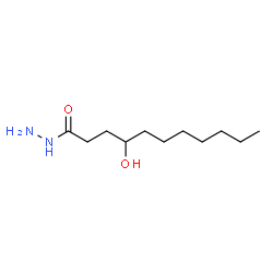 ChemSpider 2D Image | 4-Hydroxyundecanehydrazide | C11H24N2O2