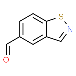 ChemSpider 2D Image | 1,2-Benzothiazole-5-carbaldehyde | C8H5NOS