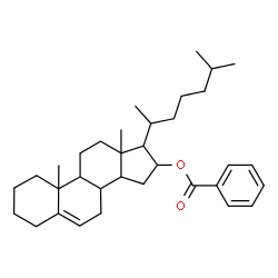 ChemSpider 2D Image | Cholest-5-en-16-yl benzoate | C34H50O2