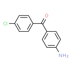 ChemSpider 2D Image | 4-Amino-4′-chlorobenzophenone | C13H10ClNO