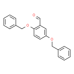 ChemSpider 2D Image | 2,5-Bis(benzyloxy)benzaldehyde | C21H18O3