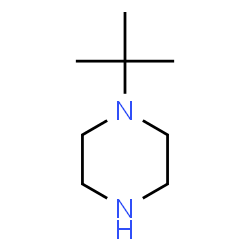 ChemSpider 2D Image | 1-Tertbutyl piperazine | C8H18N2