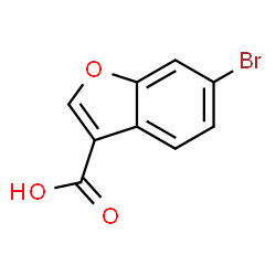 ChemSpider 2D Image | 6-Bromo-1-benzofuran-3-carboxylic acid | C9H5BrO3