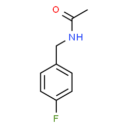 ChemSpider 2D Image | N-(4-Fluorobenzyl)acetamide | C9H10FNO