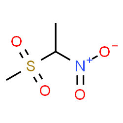 ChemSpider 2D Image | 1-(Methylsulfonyl)-1-nitroethane | C3H7NO4S