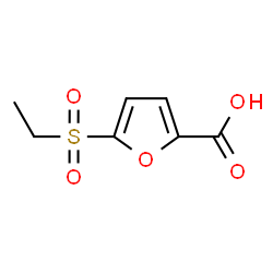 ChemSpider 2D Image | 5-(Ethylsulfonyl)-2-furoic acid | C7H8O5S