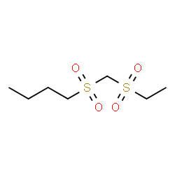 ChemSpider 2D Image | 1-{[(Ethylsulfonyl)methyl]sulfonyl}butane | C7H16O4S2