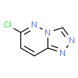 ChemSpider 2D Image | 6-Chloro[1,2,4]triazolo[4,3-b]pyridazine | C5H3ClN4