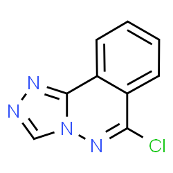 ChemSpider 2D Image | 6-Chloro[1,2,4]triazolo[3,4-a]phthalazine | C9H5ClN4
