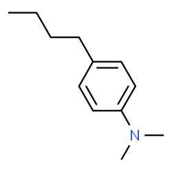ChemSpider 2D Image | 4-butyl-N,N-dimethylaniline | C12H19N