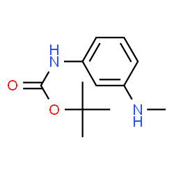 ChemSpider 2D Image | tert-Butyl (3-(methylamino)phenyl)carbamate | C12H18N2O2
