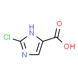 ChemSpider 2D Image | 2-Chloro-1H-imidazole-4-carboxylic acid | C4H3ClN2O2
