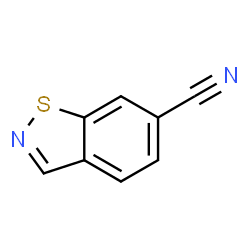 ChemSpider 2D Image | 1,2-Benzothiazole-6-carbonitrile | C8H4N2S