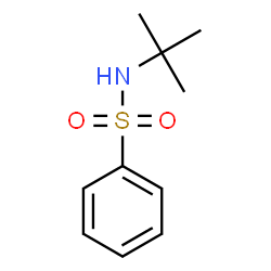 ChemSpider 2D Image | N-tert-butylbenzenesulfonamide | C10H15NO2S