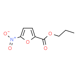 ChemSpider 2D Image | Propyl 5-nitro-2-furoate | C8H9NO5