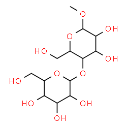 ChemSpider 2D Image | Methyl 4-O-hexopyranosylhexopyranoside | C13H24O11