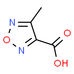ChemSpider 2D Image | 4-Methyl-1,2,5-oxadiazole-3-carboxylic acid | C4H4N2O3