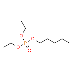 ChemSpider 2D Image | Diethyl pentyl phosphate | C9H21O4P