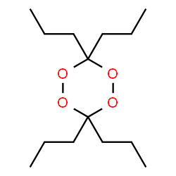ChemSpider 2D Image | 3,3,6,6-Tetrapropyl-1,2,4,5-tetroxane | C14H28O4