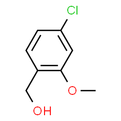 ChemSpider 2D Image | 4-CHLORO-2-METHOXYBENZYL ALCOHOL | C8H9ClO2