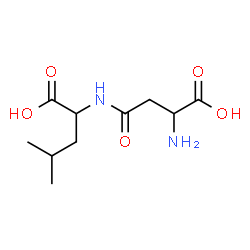 ChemSpider 2D Image | beta-Aspartylleucine | C10H18N2O5