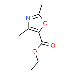 ChemSpider 2D Image | Ethyl 2,4-dimethyl-1,3-oxazole-5-carboxylate | C8H11NO3