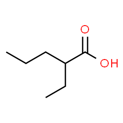 ChemSpider 2D Image | ethylpentanoic acid | C7H14O2