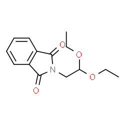 ChemSpider 2D Image | N-(2,2-DIETHOXYETHYL)PHTHALIMIDE | C14H17NO4