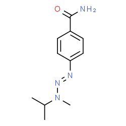 ChemSpider 2D Image | 4-[(1E)-3-Isopropyl-3-methyl-1-triazen-1-yl]benzamide | C11H16N4O
