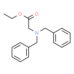 ChemSpider 2D Image | Ethyl N,N-dibenzylglycinate | C18H21NO2
