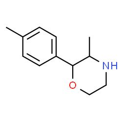 ChemSpider 2D Image | 3-Methyl-2-(4-methylphenyl)morpholine | C12H17NO