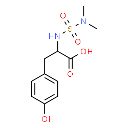ChemSpider 2D Image | N-(Dimethylsulfamoyl)tyrosine | C11H16N2O5S