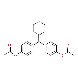 ChemSpider 2D Image | cyclofenil | C23H24O4