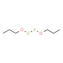 ChemSpider 2D Image | 1-[(Propoxydisulfanyl)oxy]propane | C6H14O2S2